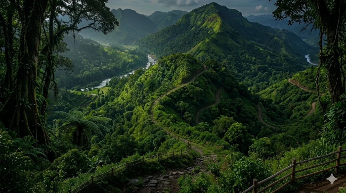 Tirupati Tirumala temple landscape — sacred pilgrimage destination